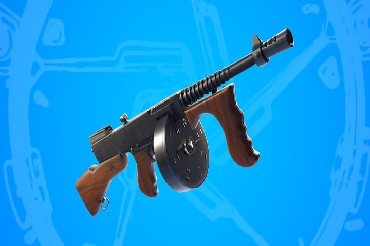 Fortnite : Retour du pistolet mitrailleur à tambour sur le jeu !